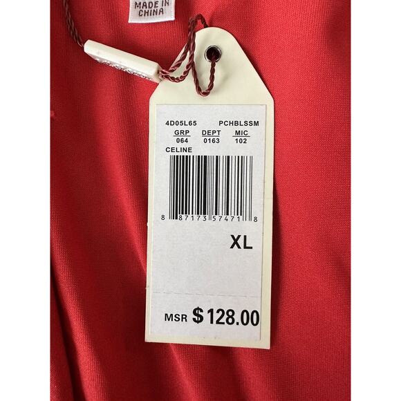 M.S.S.P Orange Lace Dress XL NWT MSRP $128.00 - Picture 9 of 11